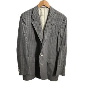 NORM THOMPSON Portland Oregon Classic Men's Checked Dress Blazer 42